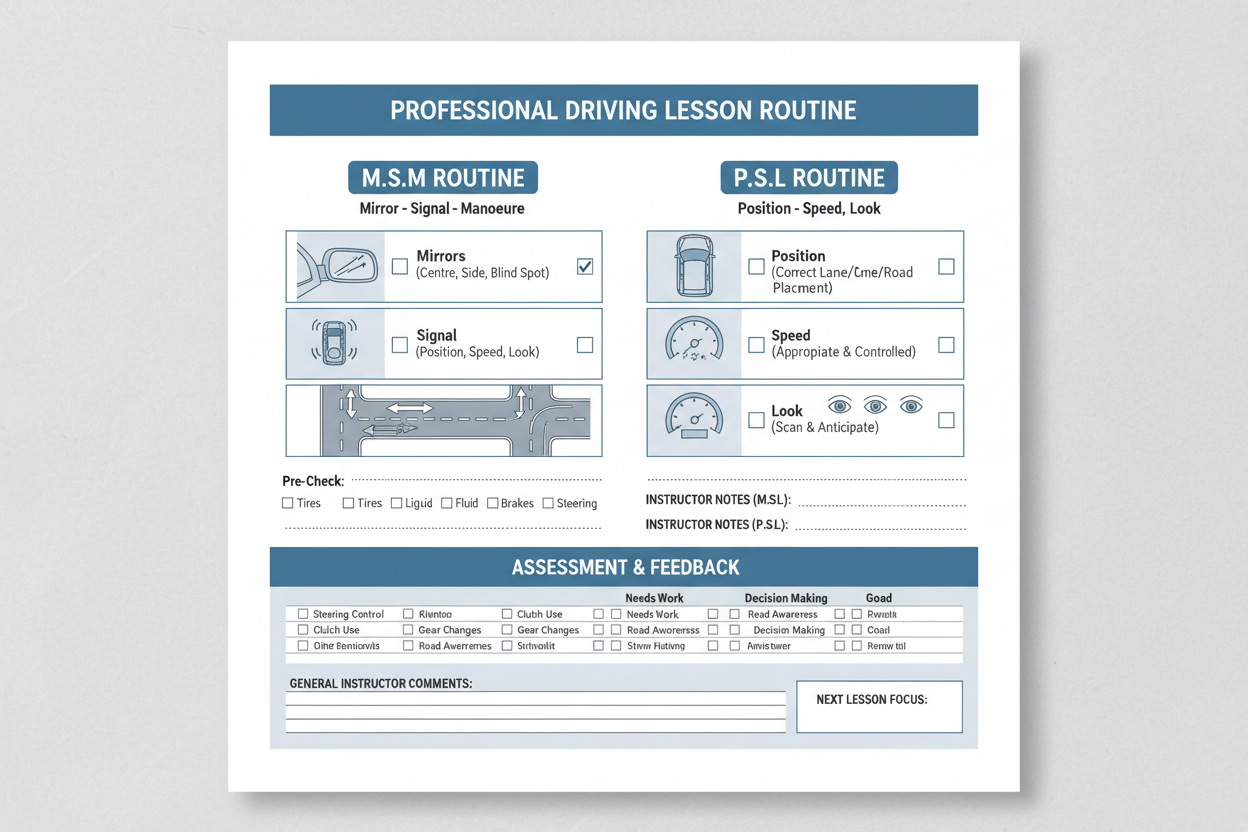 MSM PSL Lesson Planning Template